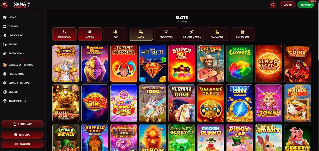 Nana Casino Games